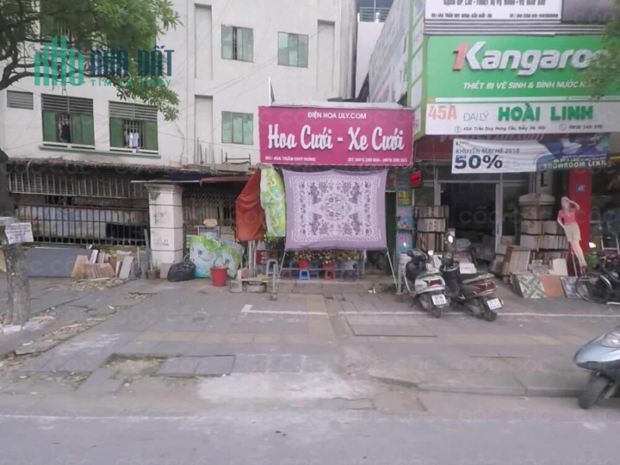 Bán nhà mặt phố Trần Duy Hưng 70m 6T MT5m vỉa hè rộng khu vực trung tâm kinh doanh đỉnh giá 40 tỷ