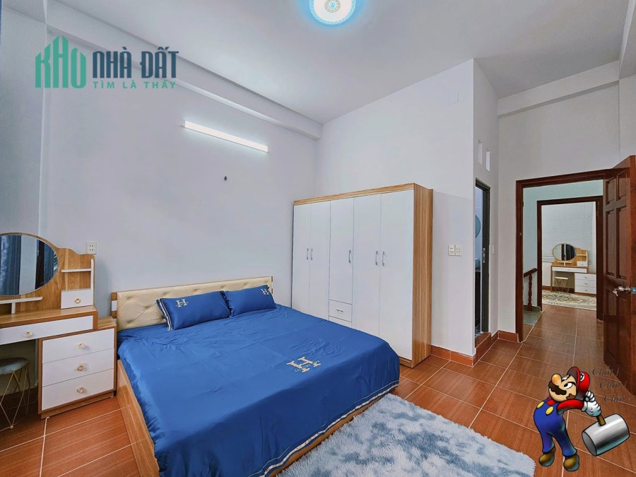 NHÀ ĐẸP ĐÓN TẾT - XE HƠI TRÁNH KHU VIP PHÂN LÔ - TÂN CHÁNH HIỆP QUẬN 12 - 3 TẦNG, 4 PN. CHỈ HƠN 5