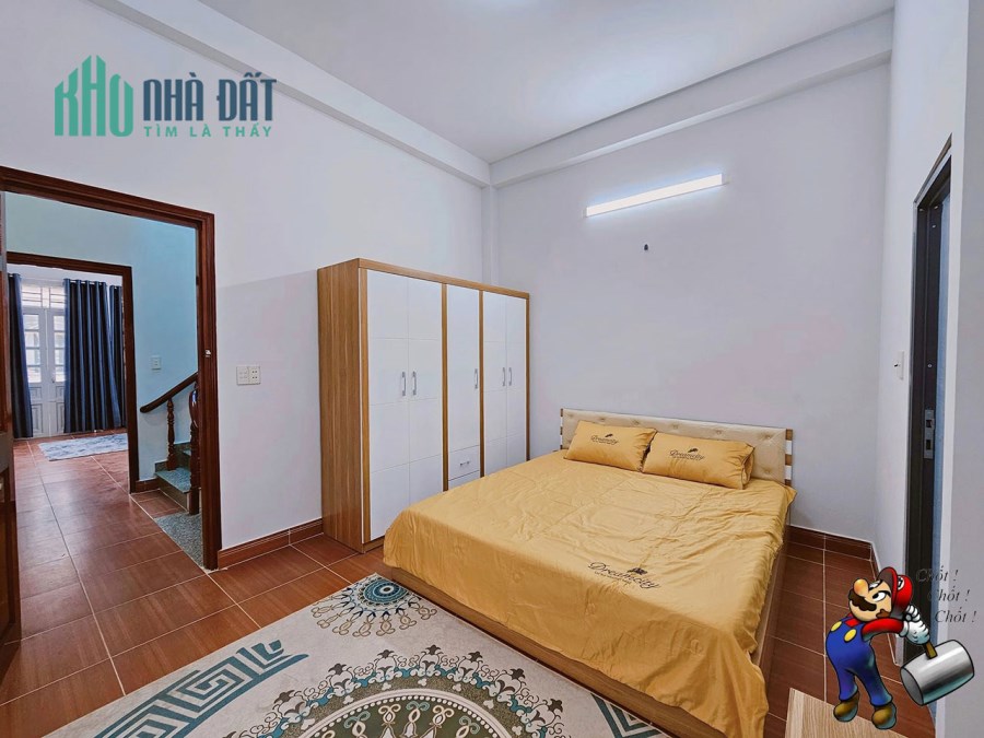 NHÀ ĐẸP ĐÓN TẾT - XE HƠI TRÁNH KHU VIP PHÂN LÔ - TÂN CHÁNH HIỆP QUẬN 12 - 3 TẦNG, 4 PN. CHỈ HƠN 5