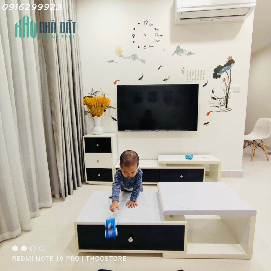 1.955 tỷ căn 1PN + 1 47m2 chuyển nhượng Vinhomes Smart City - full đồ xịn sò, đã có sổ lâu dài