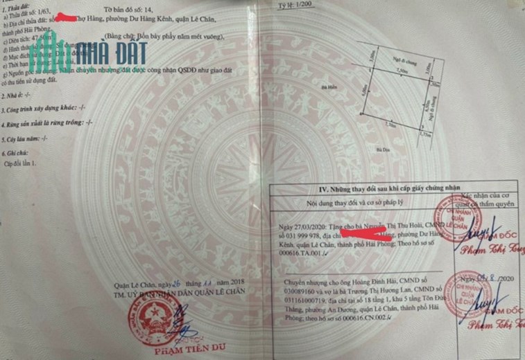 Bán nhà ngõ 152 Chợ Hàng vị trí cực nông, 48m 3 tầng GIÁ 3.39 tỉ lô góc