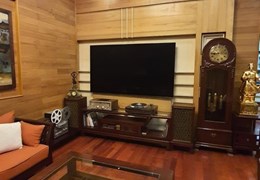 Bán Căn Biệt Thự Sân Vườn Mễ Trì Thượng 216m2 x 3 tầng, 4 phòng ngủ đầy đủ công năng nội thất sang