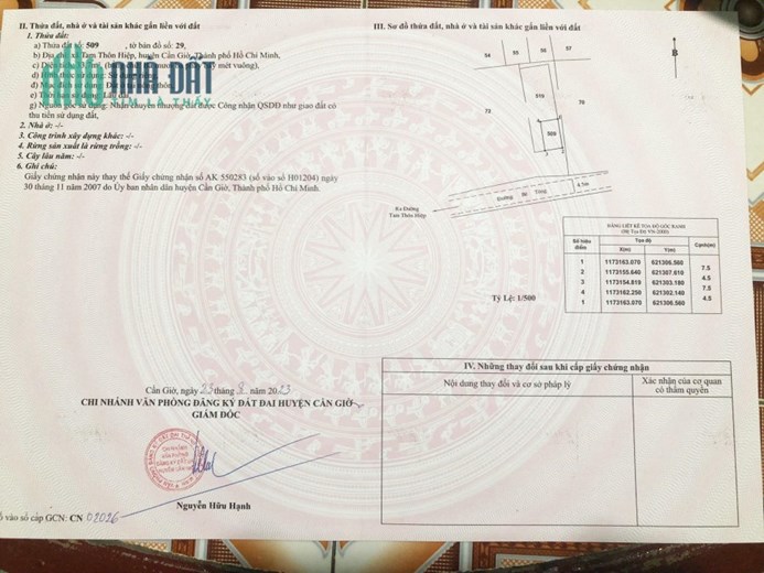 ĐẤT ĐẸP -Chính Chủ Bán Nhanh Lô Đất Vị Trí Đẹp Tại KDC An Phước, Huyện Cần Giờ, TPHCM