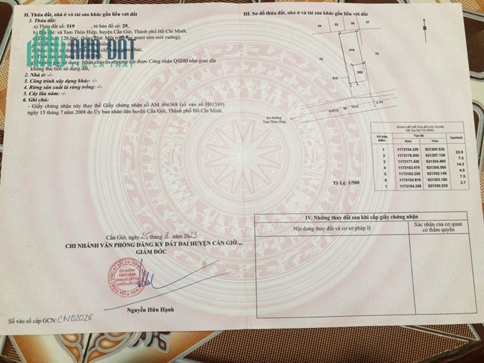 ĐẤT ĐẸP -Chính Chủ Bán Nhanh Lô Đất Vị Trí Đẹp Tại KDC An Phước, Huyện Cần Giờ, TPHCM