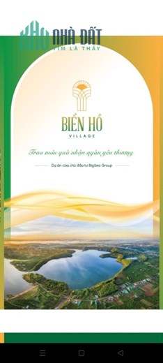 Bán đất dự án biển hồ Village Pleiku
