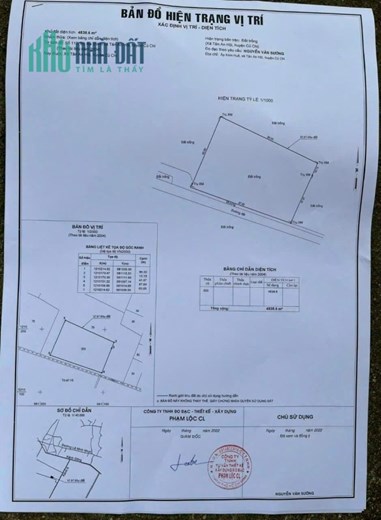 Cần Bán gấp đất vườn 4838.6 m²  tại  huyện Củ Chi -TPHCM