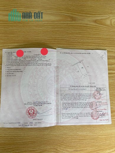 Mình chính chủ lô đất tai thi trấn nam ban lâm hà lâm đồng