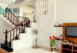 Bán nhà 1 trệt 1 lầu 67m2 mặt tiền Cô Giang hướng Tây nam - p4