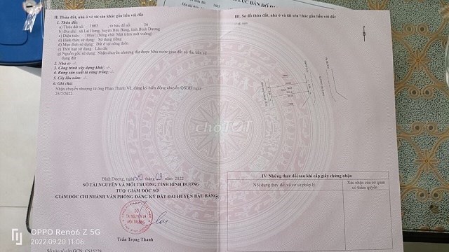 Chính chủ cần bán nền 100m2, khu Nam Long, Bàu Bàng, Bình Dương