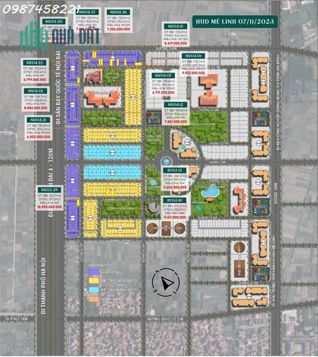 Còn duy nhất 1 căn góc dự án Mê Linh Central, nhận nhà ngay, giá siêu mềm 8,8 tỷ