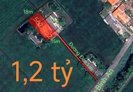 Bán gấp nhà xã Bình lãng giá 1,2 Tỷ