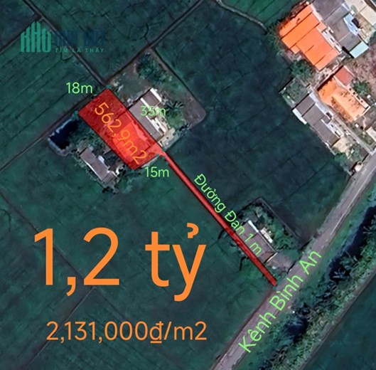 Bán gấp nhà xã Bình lãng giá 1,2 Tỷ