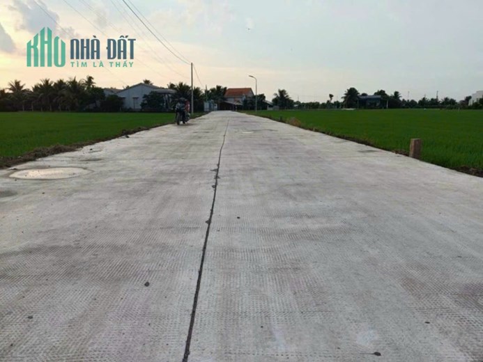 Bán gấp lô đất thổ mặt tiền đường đan 6m giá 1,2 tỷ