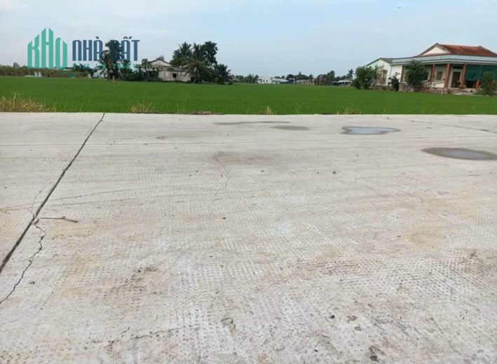 Bán gấp lô đất thổ mặt tiền đường đan 6m giá 1,2 tỷ