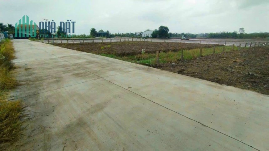 Bán gấp lô đất thổ mặt tiền đường đan 6m giá 1,2 tỷ