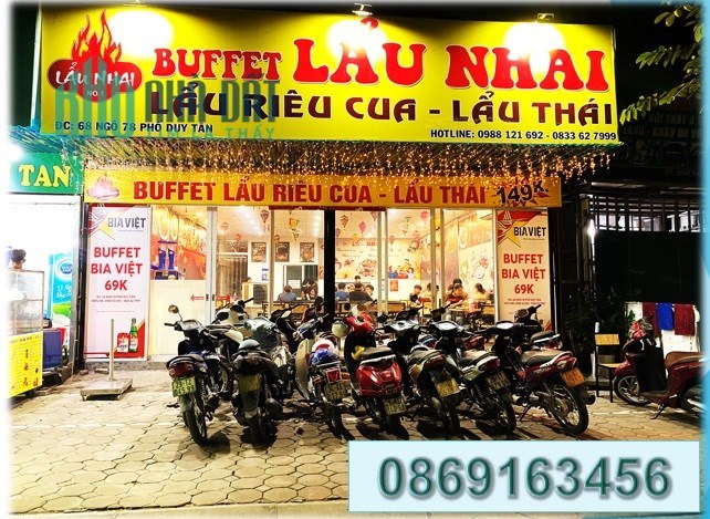 ⭐Mở nhà hàng mới cần nhượng quán lẩu phố Duy Tân, Dịch Vọng Hậu, Cầu Giấy; 0869163456