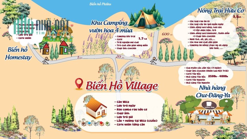 Cần tiền bán gấp căn Village tại Biển Hồ PLEIKU giá siêu rẻ