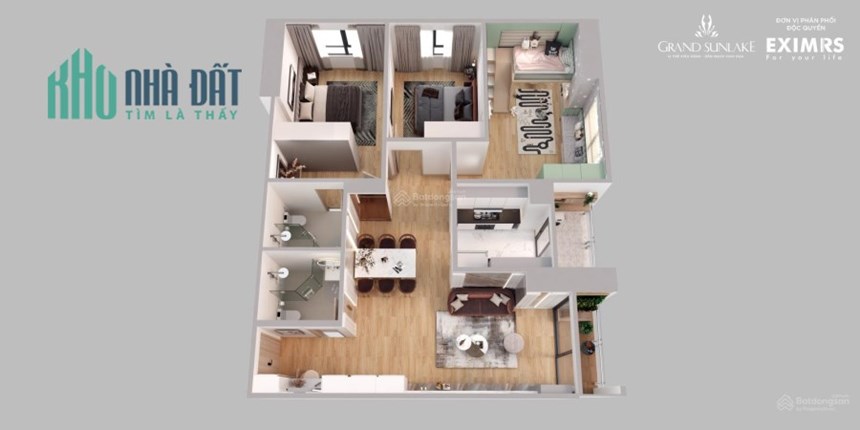 Grand Sunlake CK 9%, tặng 170 triệu + 15 chỉ vàng, vay ls 0% 18 tháng, thanh toán 30% nhận nhà