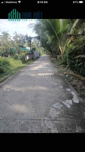 Chính chủ tôi cần bán gấp lô đất sạch đẹp Xã Qưới Sơn, Huyện Châu Thành, Bến Tre