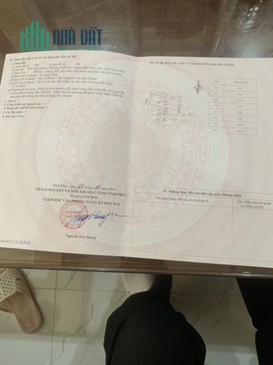 Bán lô góc 198m2 Đồng Khâu, Tích Sơn Giá : 24 triệu/ m2