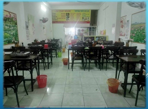 Sang nhượng mặt bằng và toàn bộ đồ dùng quán lẩu chay tại P.12, Tân Bình; 0965836766