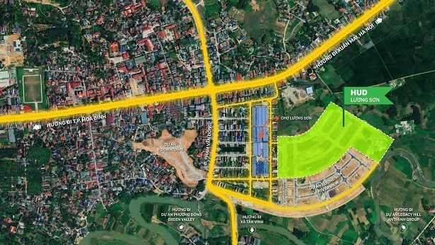 MỞ BÁN DỰ ÁN HUD LƯƠNG SƠN. HUYỆN LƯƠNG SƠN, TỈNH HÒA BÌNH