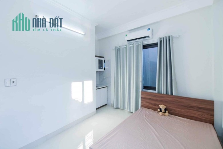 phòng trọ CHDV 25m2 ở được 2-4 người chỉ 3tr - 3.9tr/th tại Kim Giang Hoàng Mai có ban công gác xép