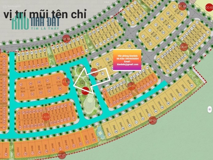Bán lô đất biệt thự rộng và đẹp nhất dự án Riverview - Lương Sơn - Hòa Bình.