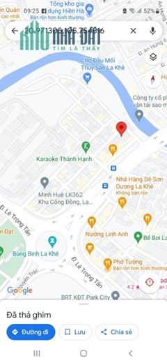 BÁN LÔ ĐẤT LIỀN KỀ 186 LA KHÊ - HÀ ĐÔNG – HÀ NỘI.