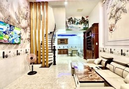 CHỦ GẤP BÁN - 55M2 NHÀ 4 TẦNG ĐẸP LUNG LINH - GIÁ  CHỈ 6 TỶ  - P14 - GÒ VẤP.