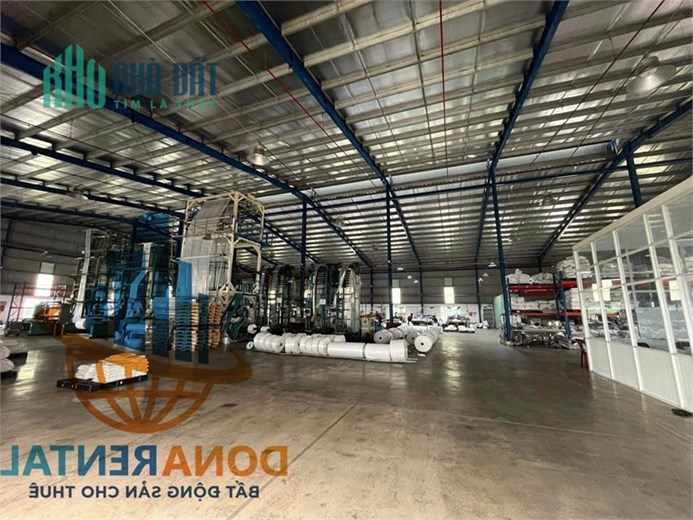 nhà xưởng cho thuê phục vụ nhiều ngành nghề. kết cấu khung thép tiền chế kiên cố