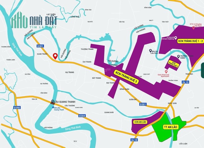 Chính chủ cần bán lô đất 67,2m2 gần UBND Bát Tràng, QH KCN Tràng Duệ 3