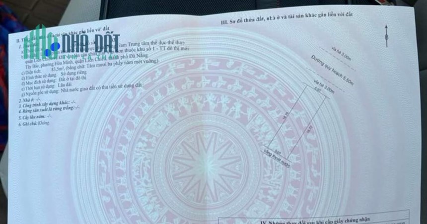 🔴💥Bán đất 2 lô liền kề đường Hòa Minh 19, Phường Hòa Minh, Liên Chiểu, Đà Nẵng