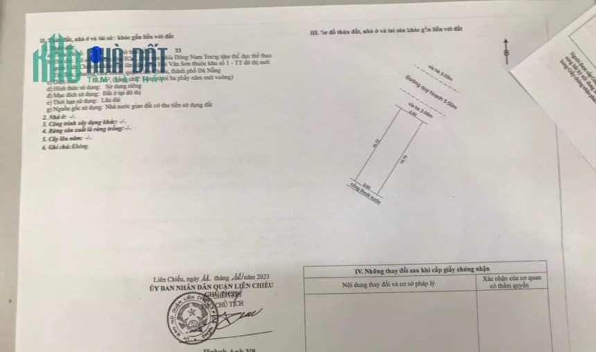 🔴💥Bán đất 2 lô liền kề đường Hòa Minh 19, Phường Hòa Minh, Liên Chiểu, Đà Nẵng