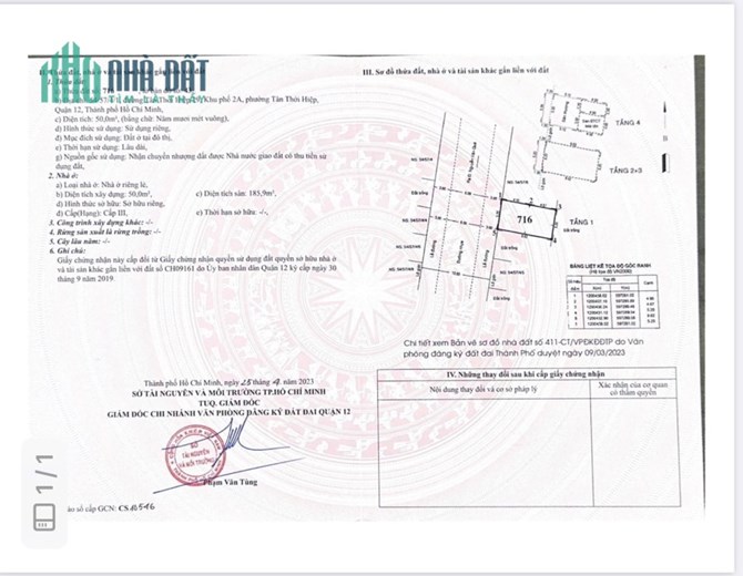 Bán nhà 3 tầng có sân thượng, xây ở chính chủ HXH Nguyễn Văn Quá, phường Tân Thới Hiệp, Q12