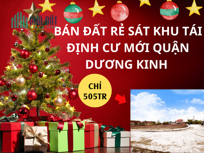 BÁN ĐẤT QUẬN DƯƠNG KINH - HẢI PHÒNG