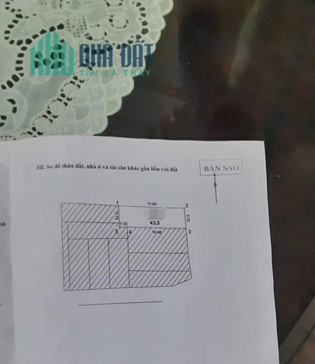 Bán nhà Thanh Lân 44m 5 tầng lô góc 3 thoáng oto đỗ cửa chỉ 4.45 tỷ