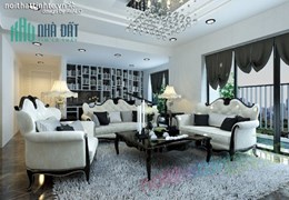 Bán căn góc tầng 10, DT 124 m2 Golden Palace, 3phòng ngủ, full nội thất, 4.1 tỷ