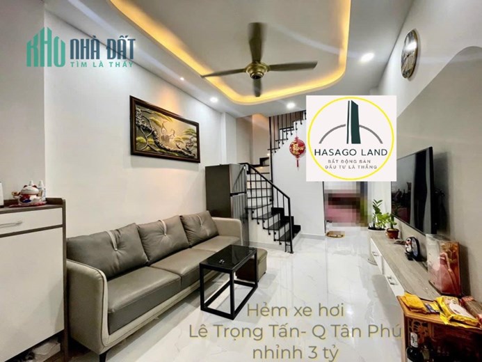 Bán nhà HXH Lê Trọng Tấn 28m2, 1LẦU, 3.59tỷ, TẶNG NỘI THẤT