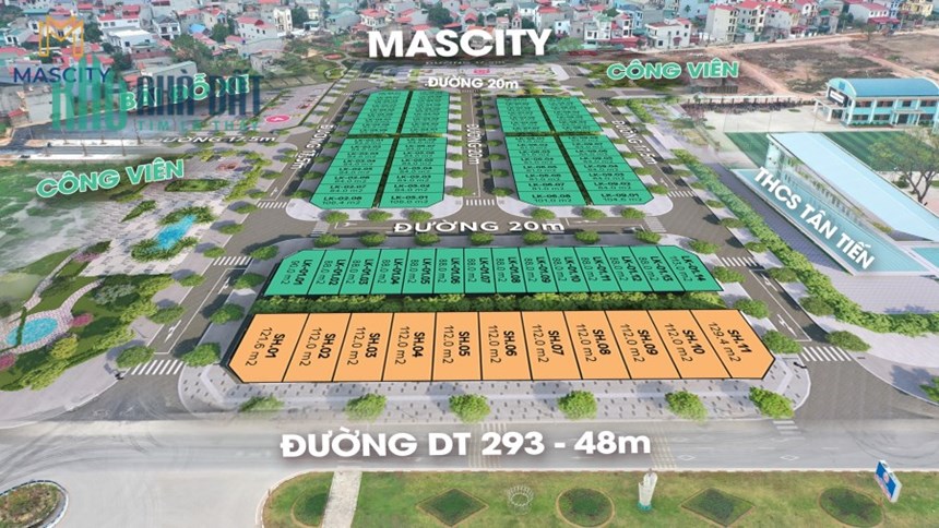 Mở bán đất nền,shophouse TP Bắc Giang