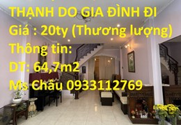 BÁN GẤP CĂN NHÀ MẶT TIỀN TẠI NVĐ, BÌNH THẠNH DO GIA ĐÌNH ĐI ĐỊNH CƯ - SỔ RIÊNG