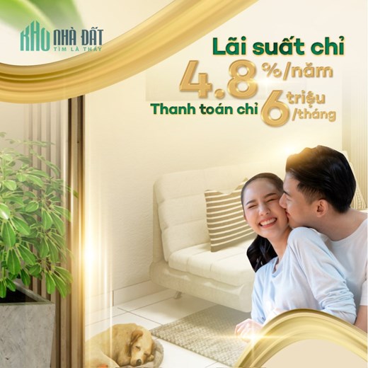 Ai Cũng Có Thể Thảnh Thơi Sở Hữu Căn Hộ Happy Home Dĩ An chỉ bằng số tiền ở trọ mỗi tháng