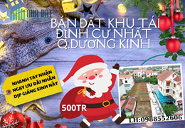 bán đất hòa nghĩa - dương kinh - hải phòng