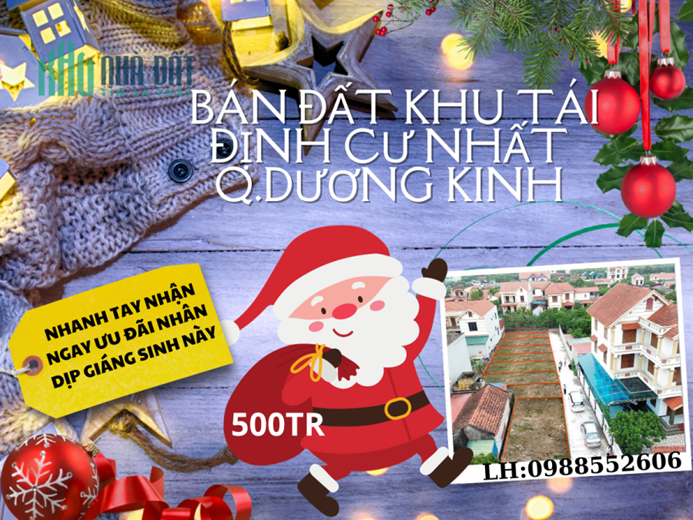 bán đất hòa nghĩa - dương kinh - hải phòng
