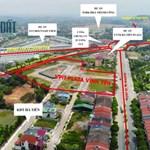 Bán 129m2  lô đất liền kề dự án VPIT Plazza ,Định Trung, Vĩnh Yên, giá : 2,8 tỷ/