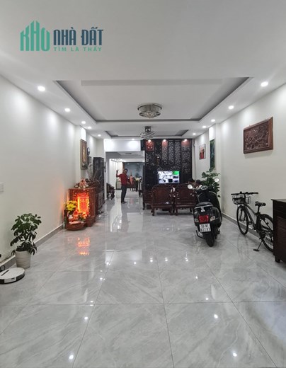 BÌNH TÂN - MẶT TIỀN ĐƯỜNG VIEW CÔNG VIÊN KHU AO SEN TÊN LỬA - NHÀ 4 TẦNG NỘI THẤT XỊN SÒ THIẾT KẾ