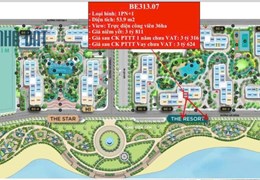 CHCC The Beverly - VHGP - View trực diện CV 36ha