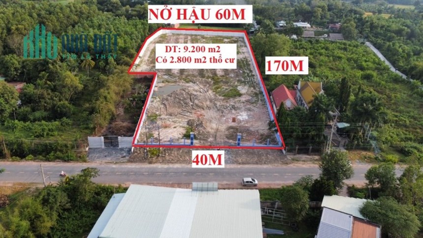 Cần bán 9.200 m2 đất mặt tiền TL 821, huyện Đức Hòa "hot" và hiếm nhất Long An....