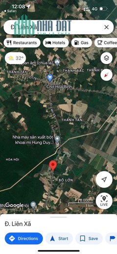 lô đất mặt tiền Hương Lộ 7, Xã Hoà Hội, Châu Thành, Tây Ninh 1,45tỷ