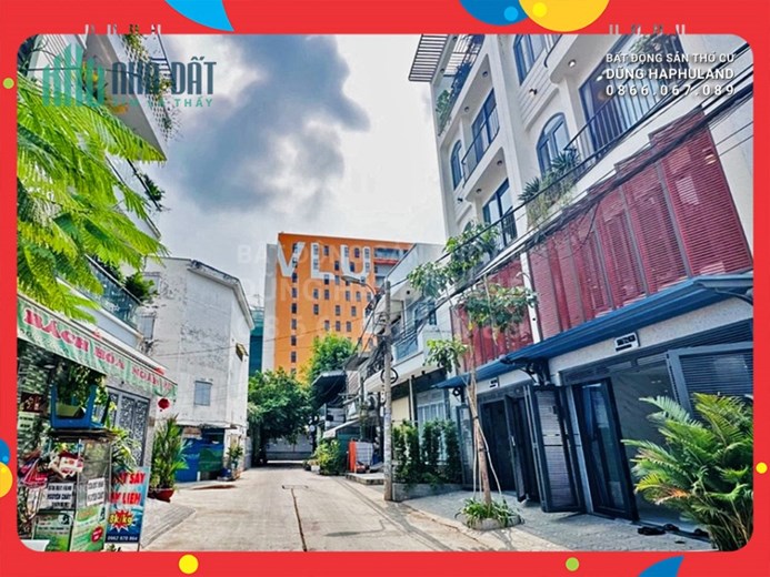 GV. 28 triệu/m2. 456m2 dtsd nhà đất có thổ cư, gần trường Đại học Văn Lang.